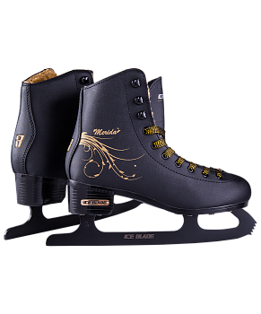 БЕЗ УПАКОВКИ Коньки фигурные Merida синтетическая кожа с мехом