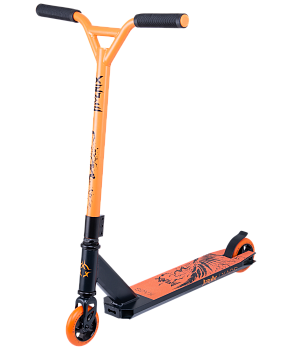 БЕЗ УПАКОВКИ Самокат трюковый Phoenix Black 100 мм БЕЗ УПАКОВКИ Самокат трюковый Phoenix Black 100 мм