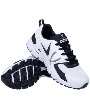 Кроссовки спортивные Airstream 2.0 JSH503, черный/белый,  р. 41-45