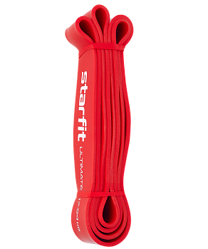 Эспандер ленточный для кросс-тренинга ES-803, 17-54 кг, 208х4,4 см, красный